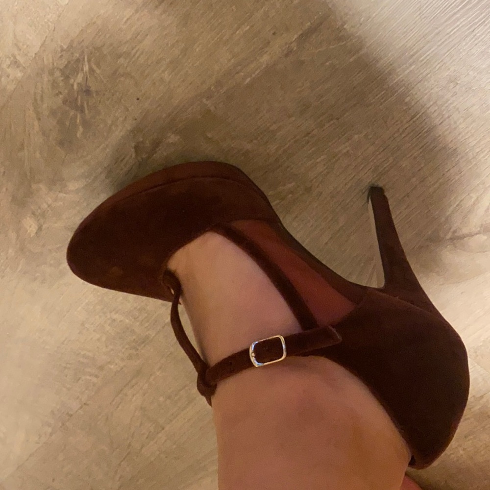 Maroon heels